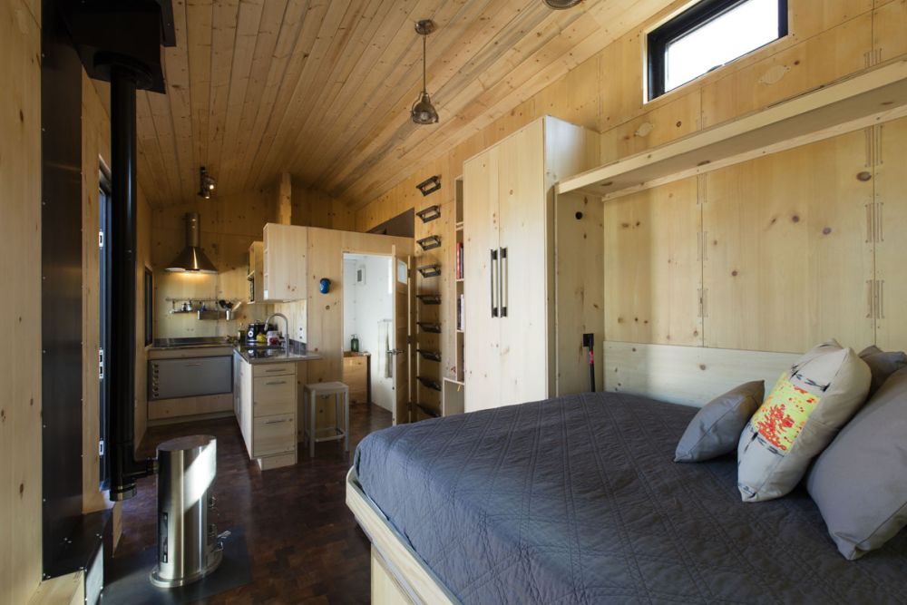 Extraordinary Structures prototype Tiny House, Santa Fe, New Mexico, Zane Fisher
