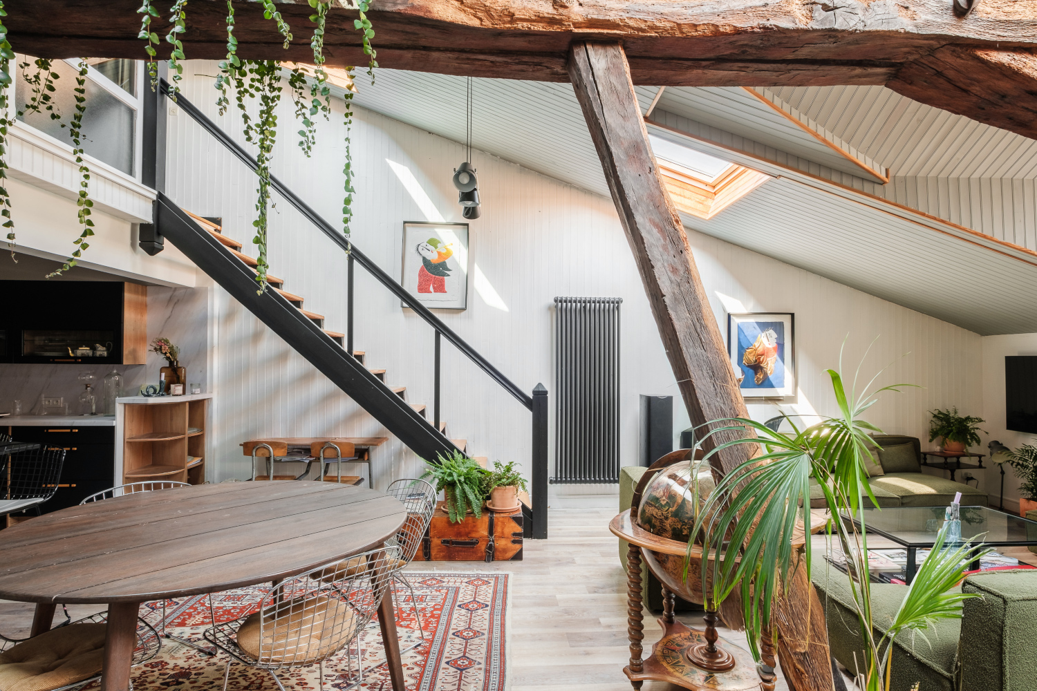 Foyer,  Furniture,  House,  Housing,  Indoors,  Interior Design,  Living Room,  Loft,  Painting,  Plant